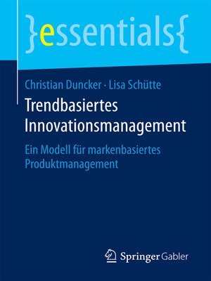 cover image of Trendbasiertes Innovationsmanagement
